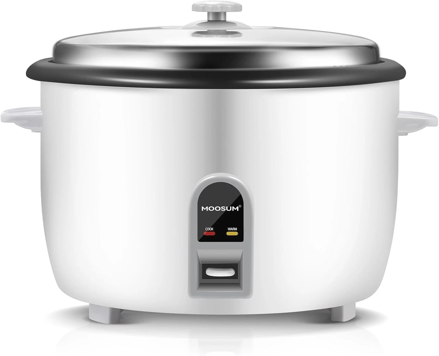 MOOSUM Commercial Rice Cooker, Large Capacity 30-Cup (UnCooked), 60-Cup (Cooked)