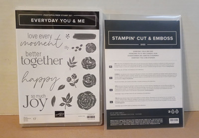 Stampin' Up! Everyday You & Me Stamp Set & Dies Flowers & Plants 166629