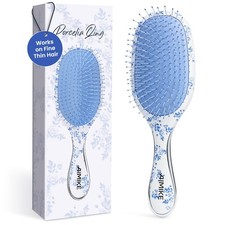 AIMIKE Porcelia Qing Detangler Brush, Pain-Free Qing-Air Cushion