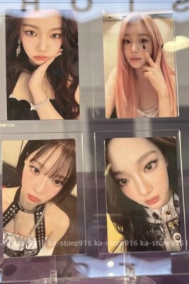 Aespa 4PCS Set Potd QQ Music Guangzhou Exhibition CN POP OFFICIAL