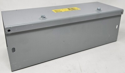 nVent Hoffman F44G12 Straight Section Wireway 12 x 4 x 4'' w/ Hinged Cover Qty 4