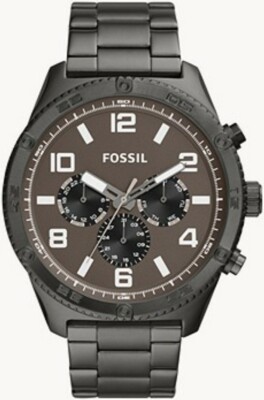 Fossil Brox Multifunction Gunmetal Stainless Steel Watch