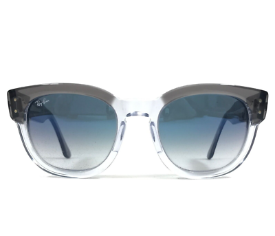Ray-Ban Sunglasses RB0298S MEGA HAWKEYE 1355/3F Clear Gray w/ Blue