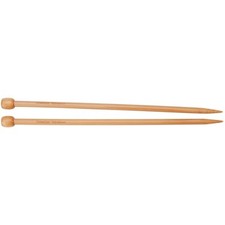 ChiaoGoo 9" Moso Bamboo Single Point Knitting Needles -  Pick Size Free Ship 