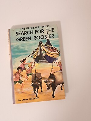 The Bobbsey Twins Search For the Green Rooster Vintage Hardcover