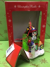 Christopher Radko Wishlist North Pole Human Rights Glass Ornament