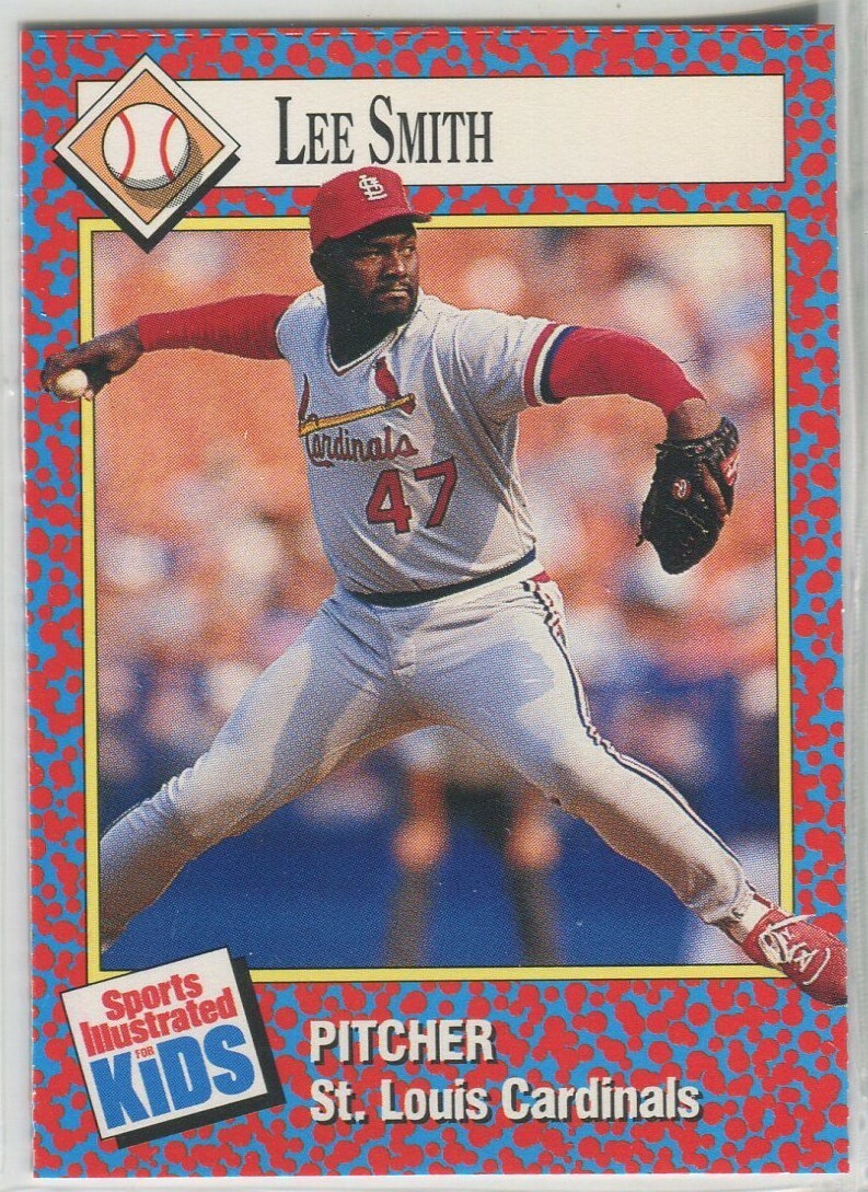 1991 Sports Illustrated for Kids Insert #294 Lee Smith St. Louis Cardinals