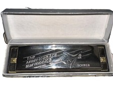 The American Ace Harmonica by Hohner in Box C Key