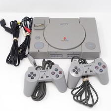 Sony Playstation PS1 Model SCPH-5501 Console System Bundle Tested  Works Great 