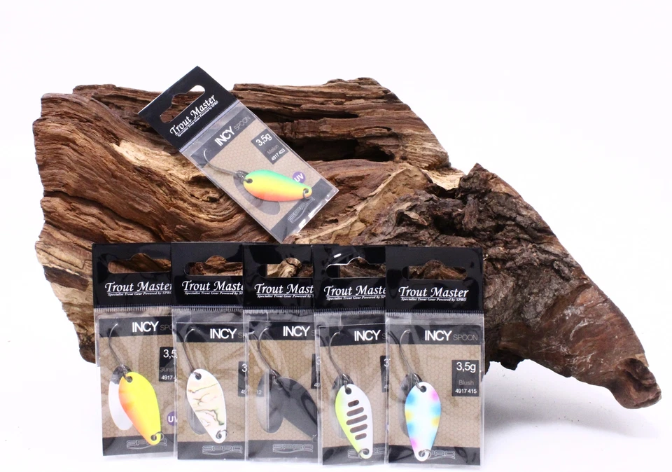 Spro TM Trout Master Incy Spoon 3,5g 22 Farben Forellenangeln Forellen Blinker