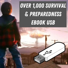 Over 1,000 Survival & Preparedness Ebooks on USB - Free Shipping SHTF | Prepare
