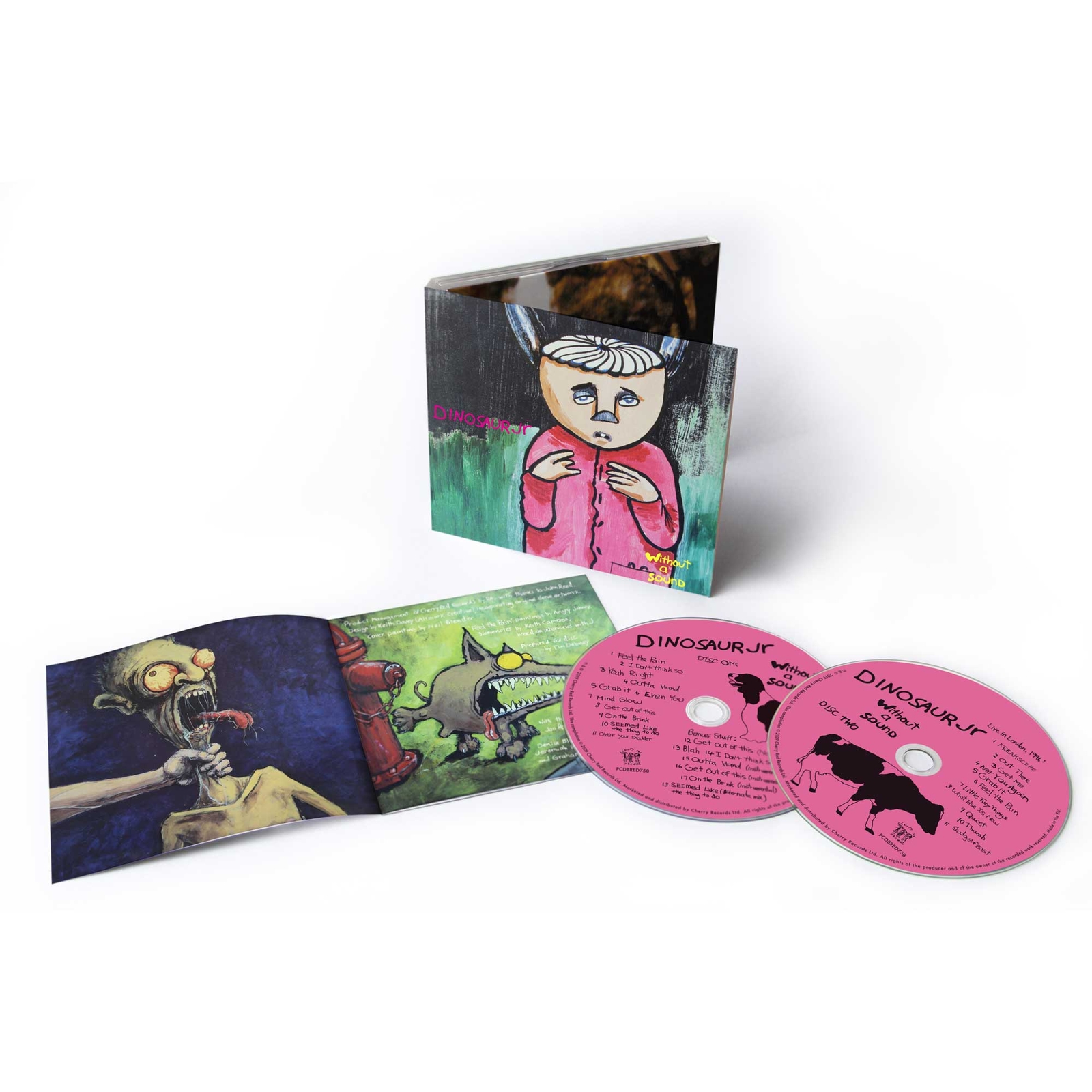 Dinosaur Jr 'Without A Sound' Expanded Edition 2CD Digipack- NUOVO E SIGILLATO