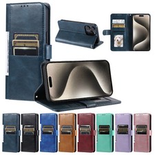 Purse Case Magnetic Flip Cover Wrist Strap Fo...