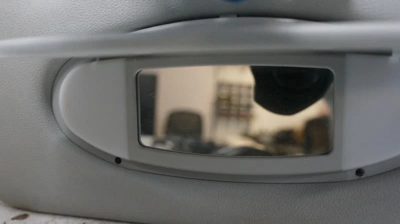 Mini Cooper 2009 pasajero derecho parasol gris 51-16-2-753-546 OEM Foto 3 de 4