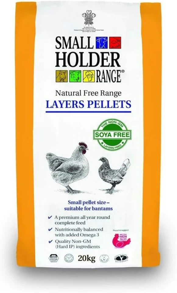 Allen & Page Complete Poultry Feed Layers Pellets 20kg