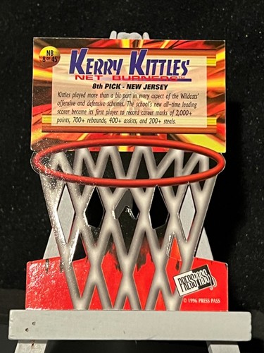 1996 Press Pass Basketball Net Burners Die-Cut Inserts Complete Your Set, Pick 1 - Picture 13 of 73