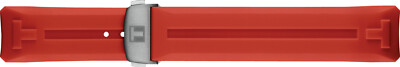 Tissot T-Touch Connect Solar - Originalband - rot - mit Faltschließe - T121420A