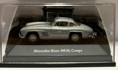 Mercedes Benz 300 SL Coupé Argent 1:72 Modèle Voiture Pour Collectionneur de TCM (E354) - Photo 1/1
