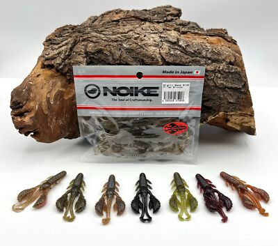 Noike Mighty Mama 7,1cm 5,3g 7 Stück 8 Farben Craw Gummikrebs Gummiköder SALE