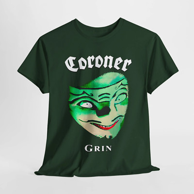 CORONER Grin Album Gift for Fan S to 5XL T-shirt S5280