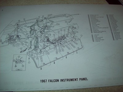 1967 Ford Fairlane wiring diagram 11X17 17 Pages GT 500 XL ... t85 1967 ford wiring diagram 