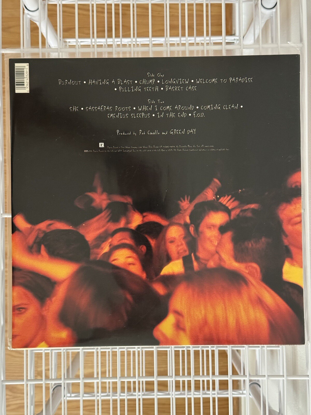 Green Day Dookie (Pink Vinyl Record, pressed Jan1994) [NM] 93624552918 eBay