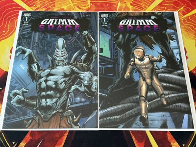 GRIMM SPACE #1 NM | A & B CONNECTING COVERS | SCOUT COMICS 2022