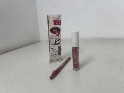 Eveline Cosmetics ''OH! My Velvet Lips Matt'' Lippenstift, Lip Liner, 4,5 ml NEU!