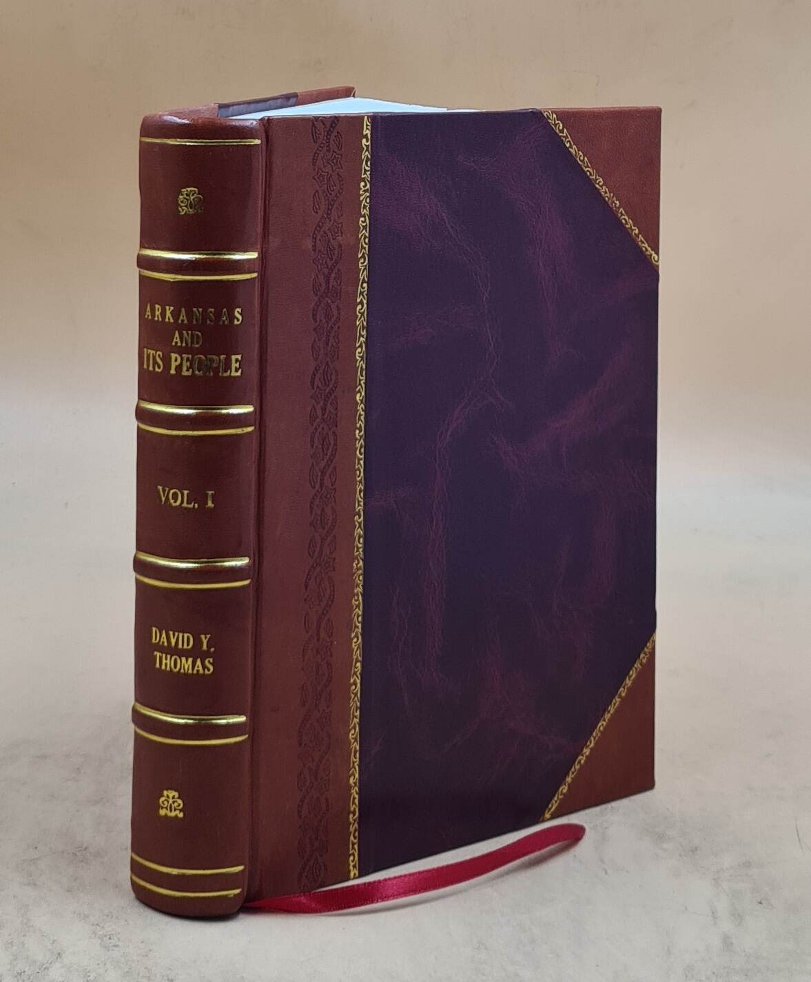 Arkansas History and People 1541-1930 Leather Bound Volume 1