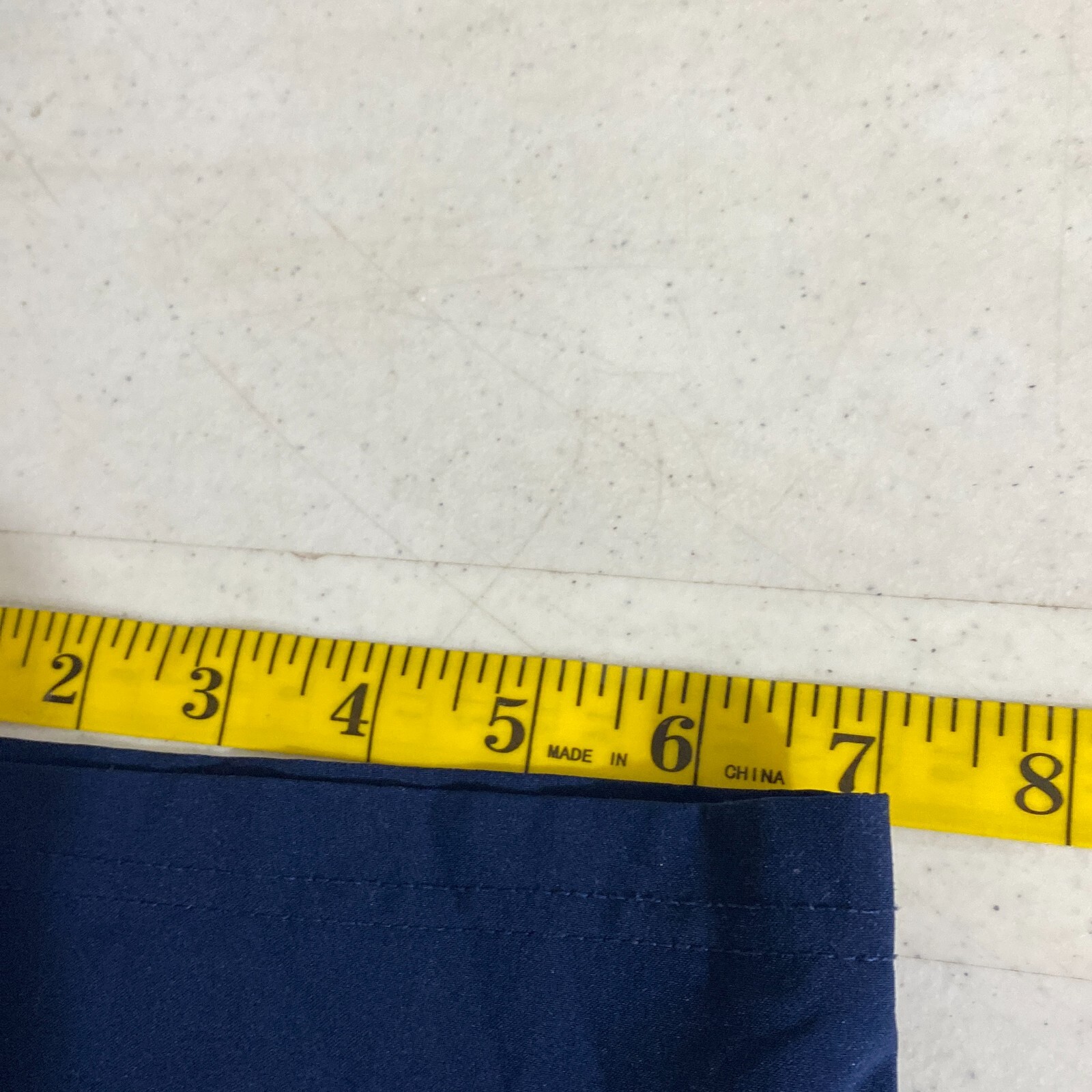 Zelos Mens Blue Slash Pockets Straight Leg Activewear Track Pants Size