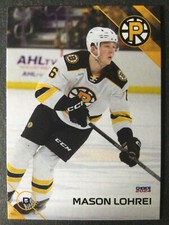 MASON LOHREI - AHL PROVIDENCE BRUINS 23/24 AUTHENTIC PRE-ROOKIE CARD
