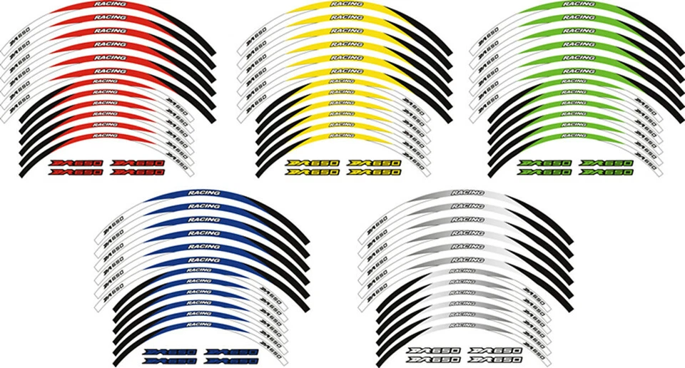 21" 17" ADESIVOS ARO LISTRAS DE RODA PARA SUZUKI DR 650S DR 650SE DR 650SER DR650R - Imagem 4 de 4