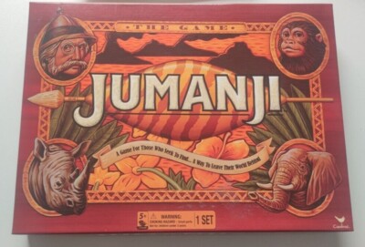 Jumanji Original Brettspiel. geöffnet, nie wirklich benutzt