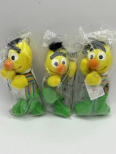 1999 Kellogg’s (3) BERT Mini Beans - New in Package - SESAME STREET