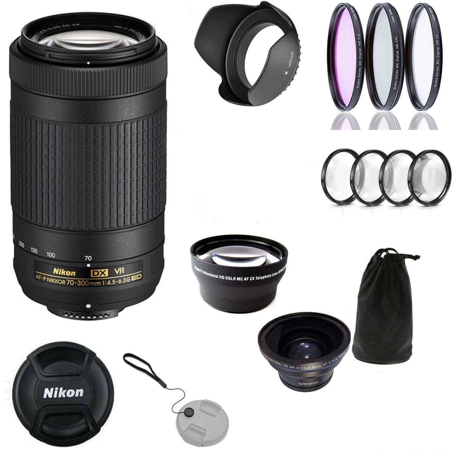 AF-P DX NIKKOR 70-300mm f/4.5-6.3G ED VR-