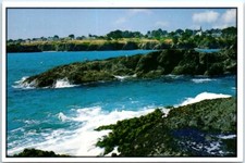 Postcard - Mendocino Bay, Northern California Highway 1, USA