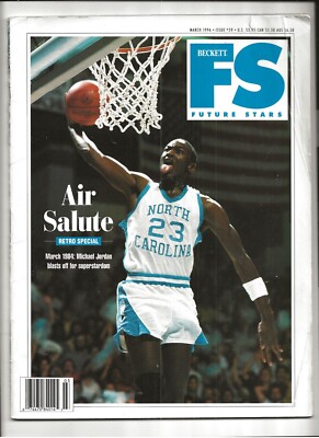 Michael Jordan - March 1996 Future Stars Beckett - North Carolina