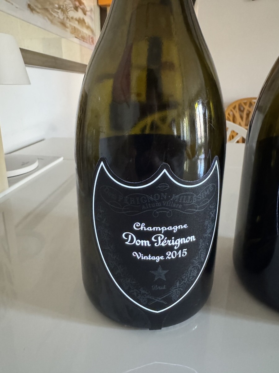 Champagne Dom Perignon Vintage 2015 Luminous Light Up Bottle