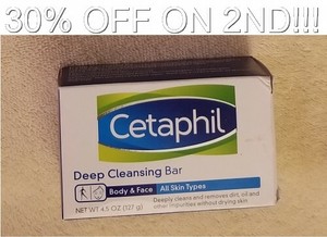 cetaphil deep cleansing bar soap