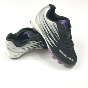 boys purple baseball cleats