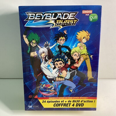 S133 - Beyblade Burst Evolution Volume 1 à 4 : Nouveau Départ 