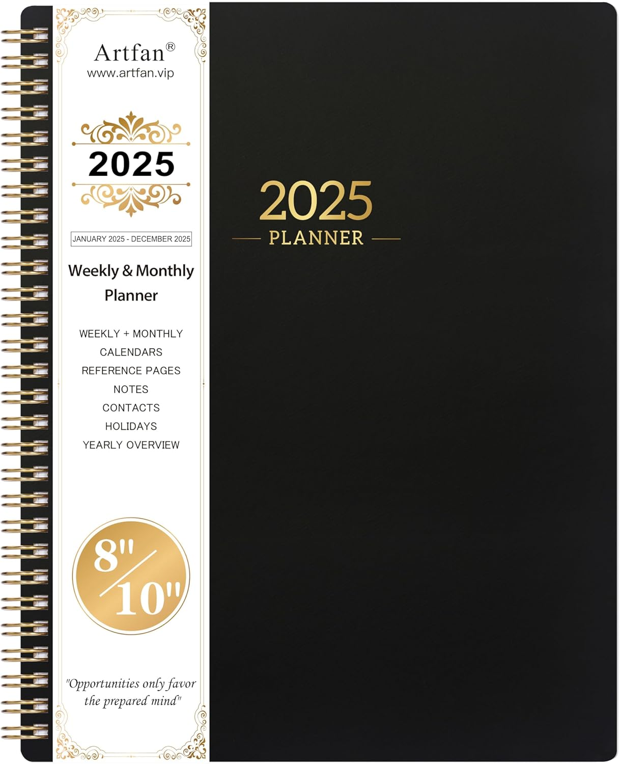 Planner 2025 - Planner/Calendar 2025, Jan.2025 - Dec.2025, 2025 Planner Weekly a-image