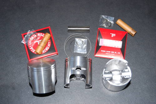 Kit pistons 61,25mm Kawasaki 500 H1 pour supprimer le serrage moteur