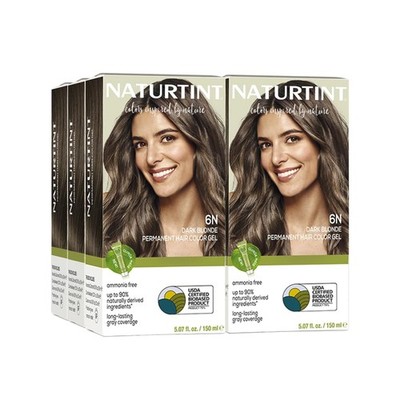 Long Lasting 6N Hair Dye Pack - Ammonia-Free