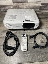 Epson EH-TW650 1080p Full HD 3100 Lumens Home Cinema Projector Barely Used