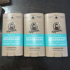 Dr Squatch-(Coconut Castaway) 2.65 Each Stick 3pac