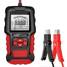 Car Battery Tester, 12V  24V, 3 400AH, 40-2000CCA, Digital Automotive Batter...