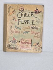 QUEER PEOPLE WITH PAWS AND CLAWS. 1888, Palmer Cox, Illustrated