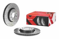 2X Brembo Bremsscheibe Xtra Line - Xtra 09.8137.2X FüR Renault Megane Laguna 2 1