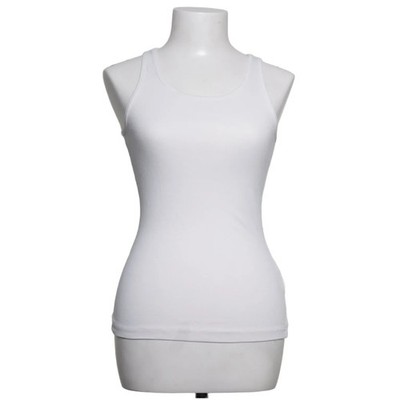 Basic Apparel, Tank­top, Größe: XS, Weiß, Elasthan/Bio-Baumwolle, Einfarbig #Tnv